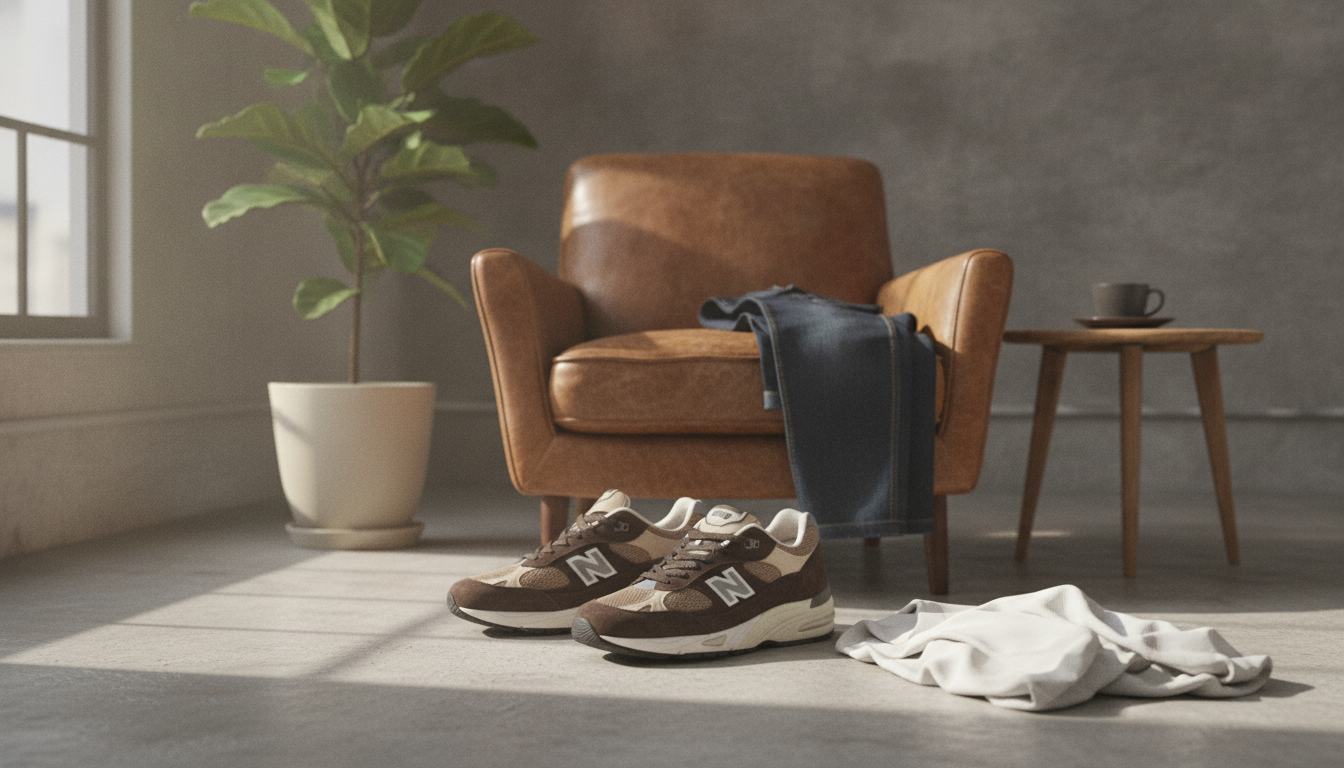New Balance 991v1 Brown Suede & Fabric: Fit, Style, Care