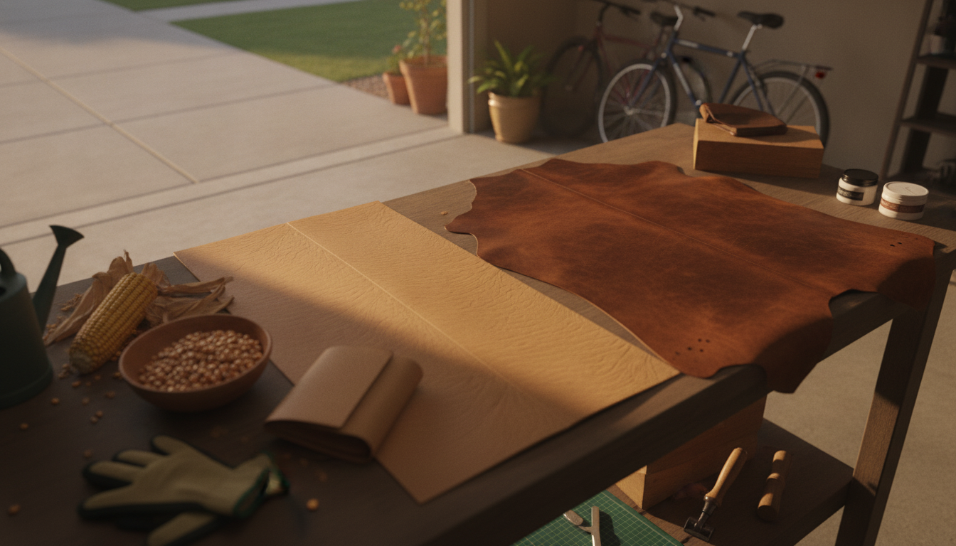 Corn Leather vs Real Leather: What It Really Is